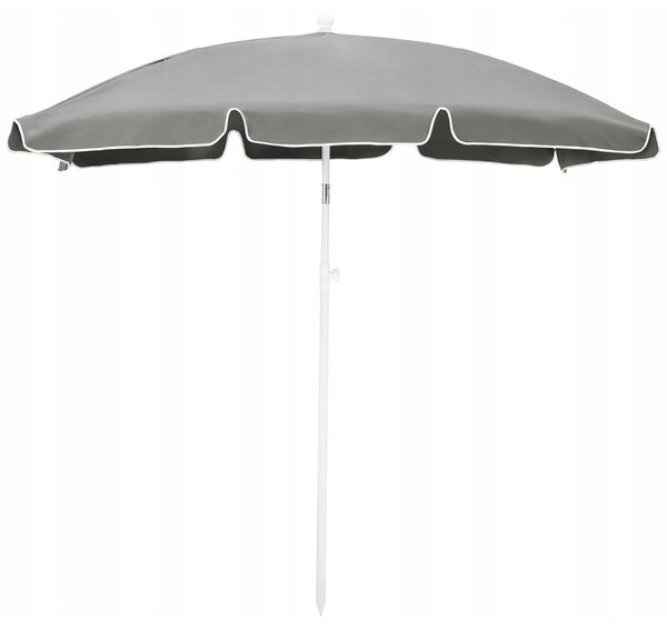 Parasol ogrodowy BLACK FOREST L-0725S 200 cm Szary