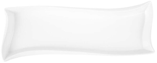 Półmisek AMBITION Salsa Fala 30 x 10 cm Biały