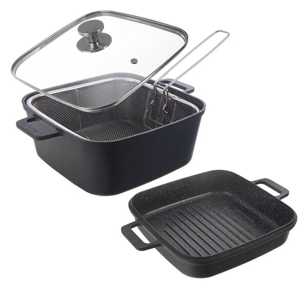 Aluminiowe brytfanny zestaw 2 szt. 24,5x32,5 cm GRANDE – Orion