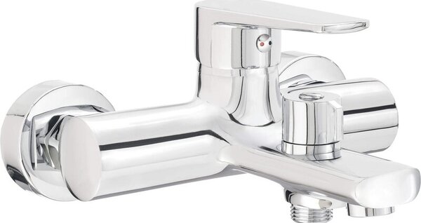 Bateria wannowa natynkowa DEANTE Tubo BUT 010M Chrom
