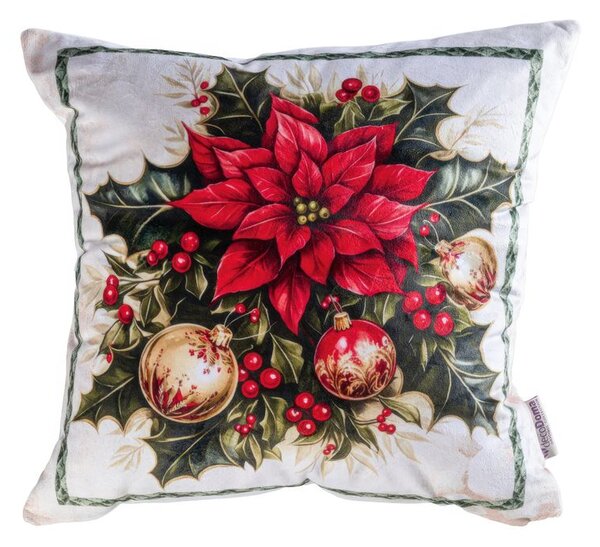 Zestaw 3 poszewek na poduszki CHRISTMAS STAR 45 x 45 cm