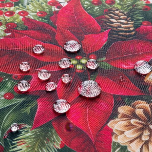 Obrus nakładka z powłoką teflonową CHRISTMAS STAR 85 x 85 cm
