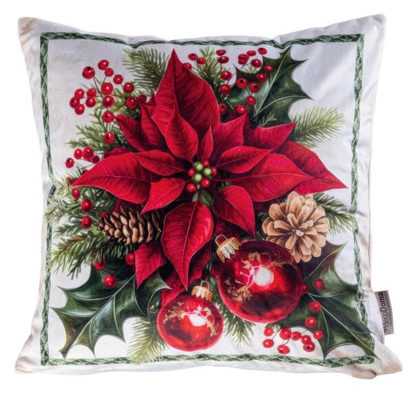 Zestaw 3 poszewek na poduszki CHRISTMAS STAR 45 x 45 cm