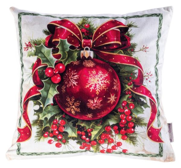 Zestaw 3 poszewek na poduszki CHRISTMAS STAR 45 x 45 cm