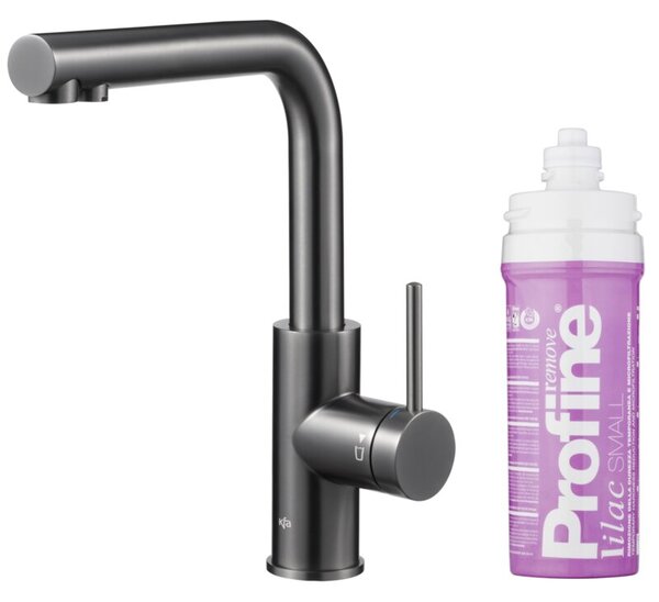 Bateria kuchenna stojÄ ca KFA ARMATURA Duero Pure Basic z filtrem wody Szary metaliczny 6623-915-61