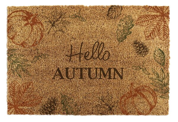 Wycieraczka z włókna kokosowego 40x60 cm Hello Autumn – Artsy Doormats