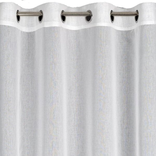 Firana gotowa EUROFIRANY Olivia 140 x 250 cm Biały