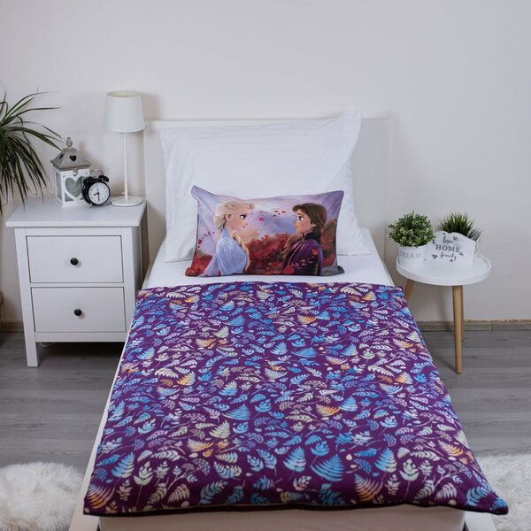 Bawełniana pościel dziecięca do łóżeczka 100x135 cm Frozen "Wind" – Jerry Fabrics