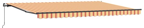 Markiza zwijana Żółty i pomarańczowy 500 × 350 cm