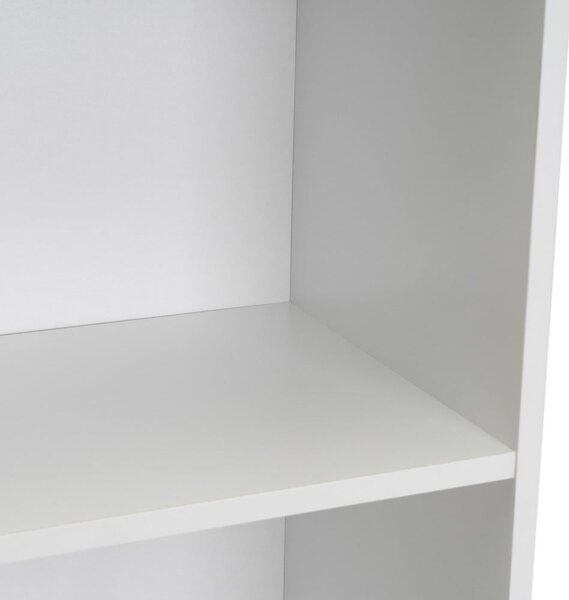 Biały regał 30x106x24 cm Cube – Casa Selección