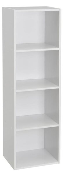 Biały regał 30x106x24 cm Cube – Casa Selección