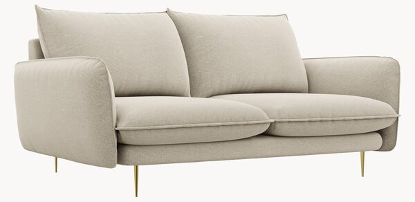 Sofa z tkaniny o wyglądzie lnu Vienna (2-osobowa), S 160 cm