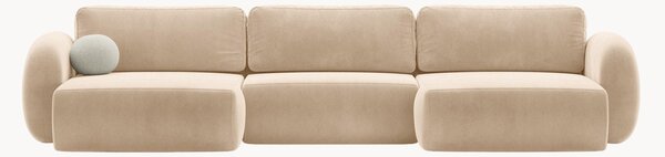 Sofa z aksamitu Tonale (5-osobowa)