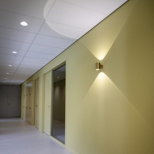 Lampa Ścienna SLV, Oculus, ściemnialny, miedziany, salon, aluminium, nowoczesny