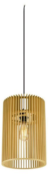 Lampa Wisząca SLV, Wud, ściemnialny, drewniany, salon, drewno