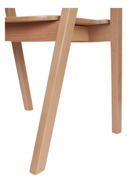 Krzesło drewniane do jadalni Tove Buk Wood