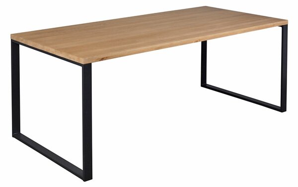 Stół Homla 180x98 drewno z metalem