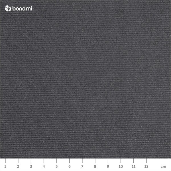 Szare tapicerowane łóżko dwuosobowe ze schowkiem i stelażem 160x200 cm Thessa Bold Line – Bonami Selection
