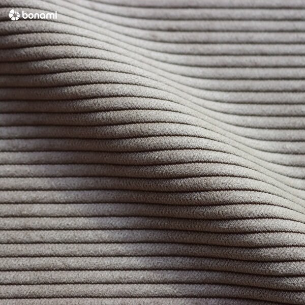 Szarobrązowe tapicerowane łóżko dwuosobowe ze schowkiem i stelażem 160x200 cm Thessa Pillow – Bonami Selection