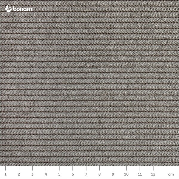 Szarobrązowe tapicerowane łóżko dwuosobowe ze schowkiem i stelażem 160x200 cm Thessa Pillow – Bonami Selection