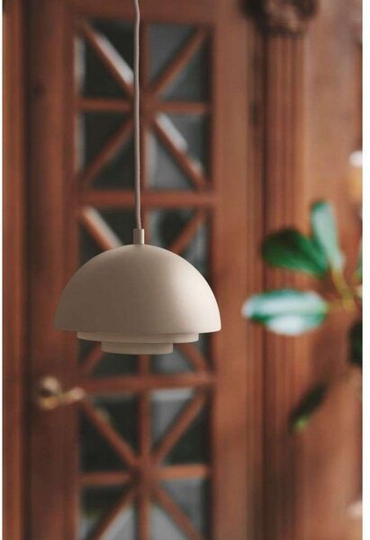 Lampa Wisząca Warm Nordic, Milieu Colour Mini, ściemnialny, beżowy, salon, metal, skandynawski
