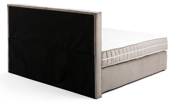Szarobrązowe łóżko kontynentalne 160x200 cm Olia Bold – Bonami Selection