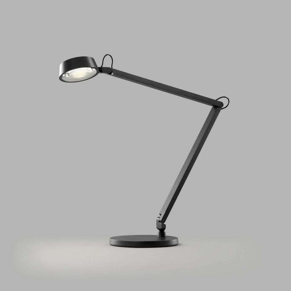 Lampa Stołowa LIGHT-POINT, ściemnialny, czarny, salon, aluminium