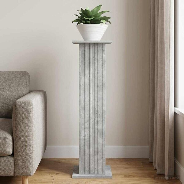 Stojak na rośliny Betonowy szary 30,5 x 30 x 100,5 cm