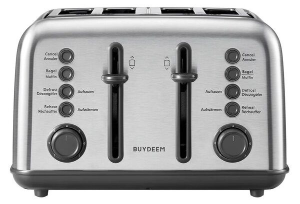 Toster BUYDEEM DT640E Stalowy