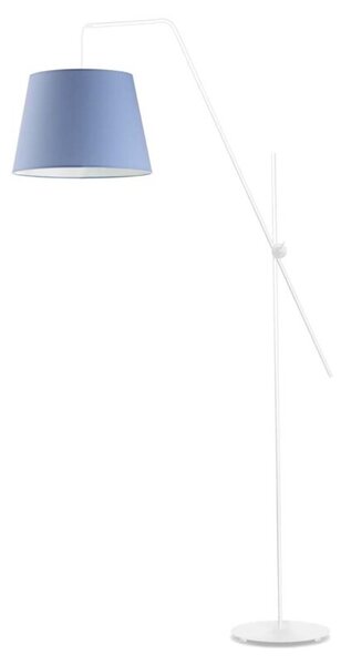 Lampa stojąca podłogowa przegubowa regulowana z abażurem stożek MODERN