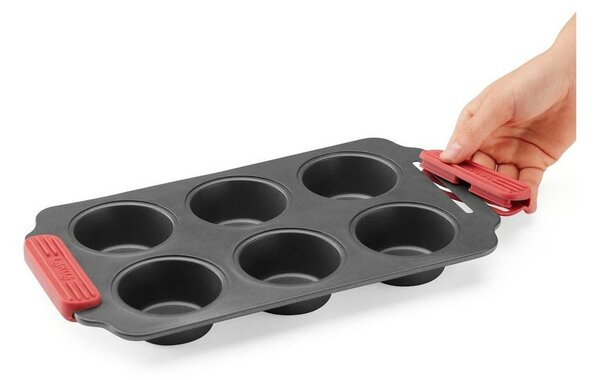 Stalowa forma na muffiny 31x18 cm – Lékué