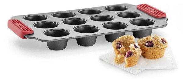 Stalowa forma na muffiny 31x18 cm – Lékué