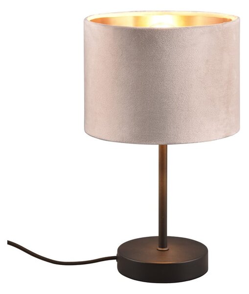 Czarno-beżowa lampa stołowa (wys. 33 cm) Julieta – Trio