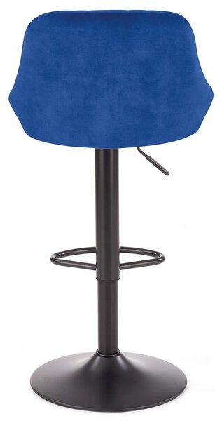 Granatowy welwetowy skandynawski hoker H2-M27