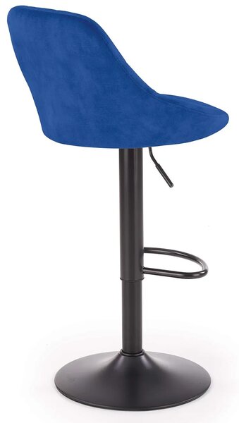 Granatowy welwetowy skandynawski hoker H2-M27
