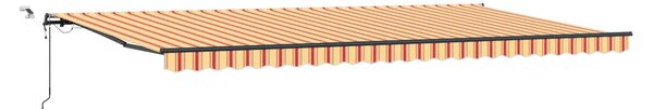 Tkanina Zadaszenia Żółty i pomarańczowy 600 × 350 cm Poliester