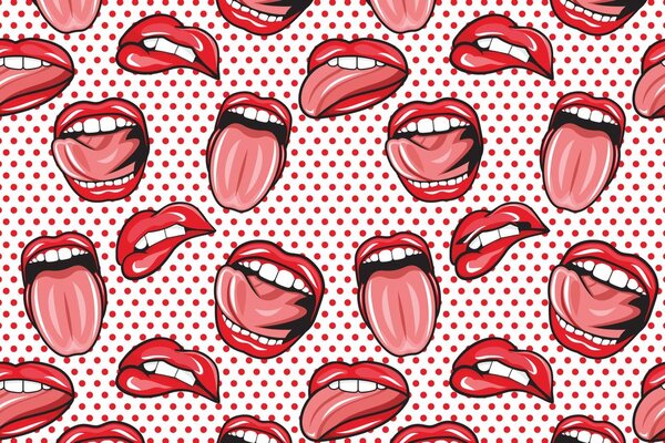 Tapeta w pop art stylu