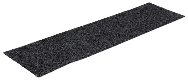 Maty na schody samoprzylepne 30 szt. 76x20 cm ciemnoszare prostokątne