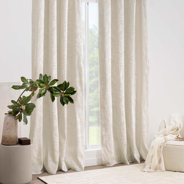 Kremowa zasłona 140x240 cm Lorenza – douceur d'intérieur