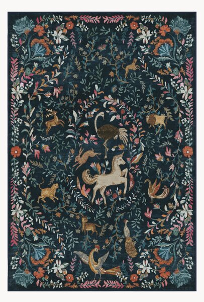 Dywan z krótkim włosiem Dreamweaver by Iris Apfel, z możliwością prania