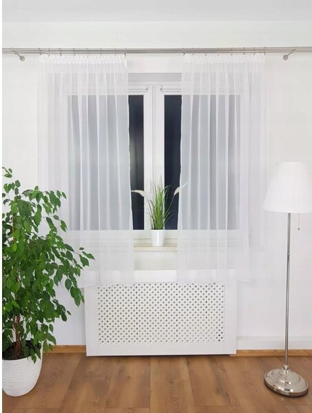 Firana gotowa z woalu 145x180cm