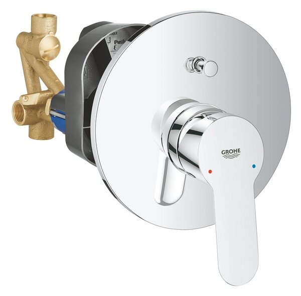 Bateria wannowa podtynkowa GROHE BauEdge 29079000 Chrom
