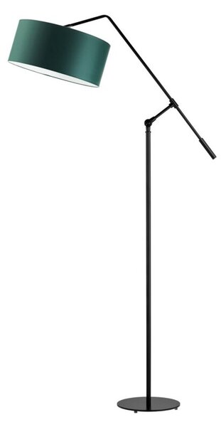 Lampa stojąca podłogowa przegubowa regulowana z abażurem walec AVADO