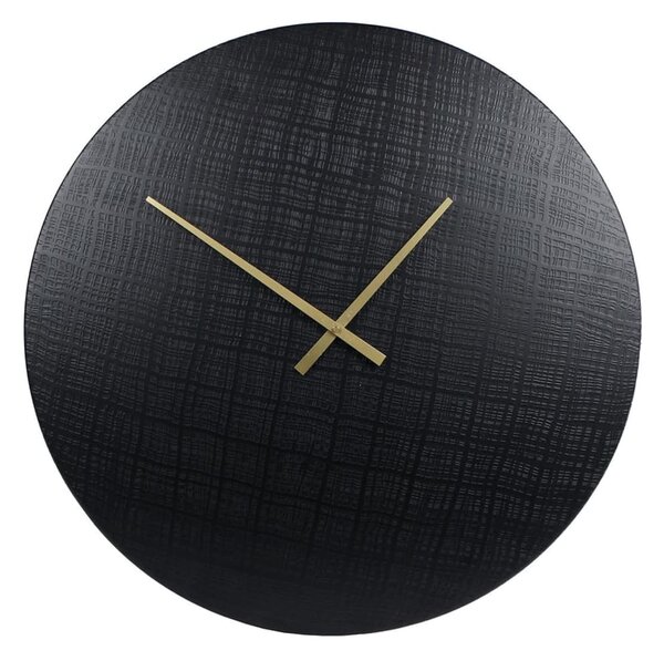 Gifts Amsterdam Zegar ścienny Zurich, L, metalowy, czarny, 55 cm