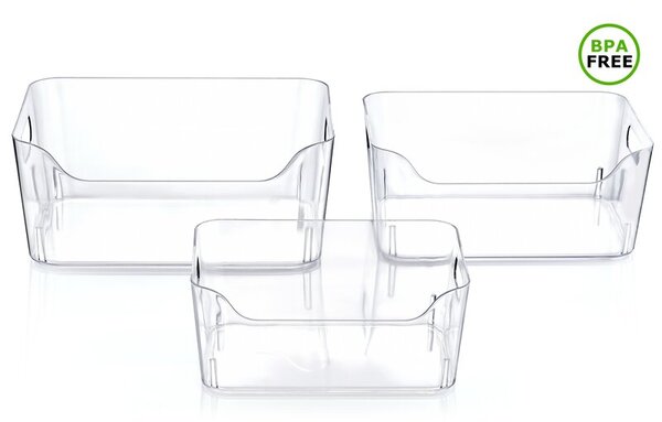 Organizer do lodówki EASYFORM 3 L + 5 L + 7 L (3 szt.)