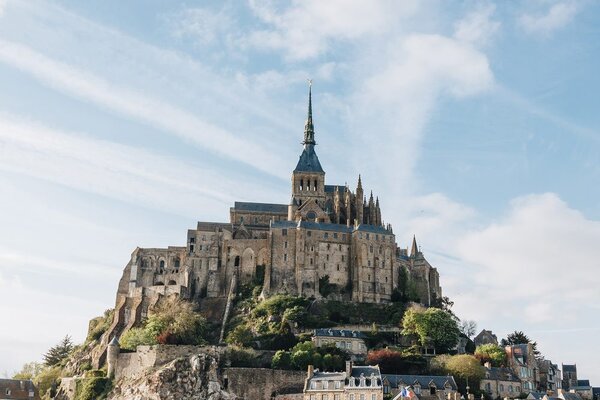 Obraz zamek Mont Saint-Michael