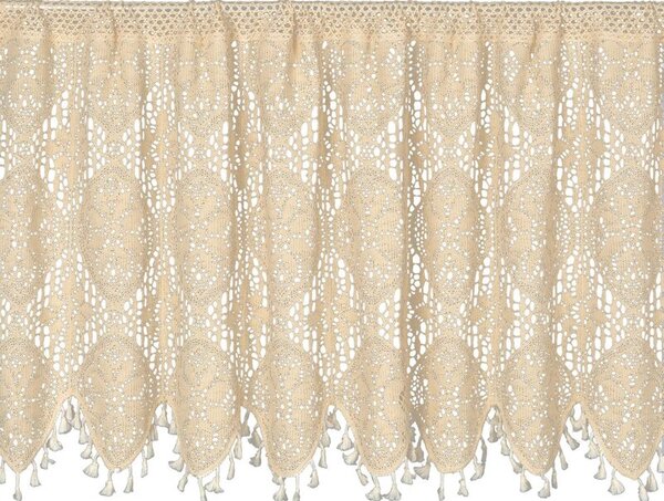 Firana gotowa EUROFIRANY Moly 150 x 60 cm BeÅ¼owy