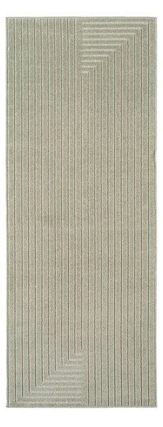 Zielony chodnik odpowiedni na zewnątrz 80x250 cm Nova 1202 – Ayyildiz Carpets