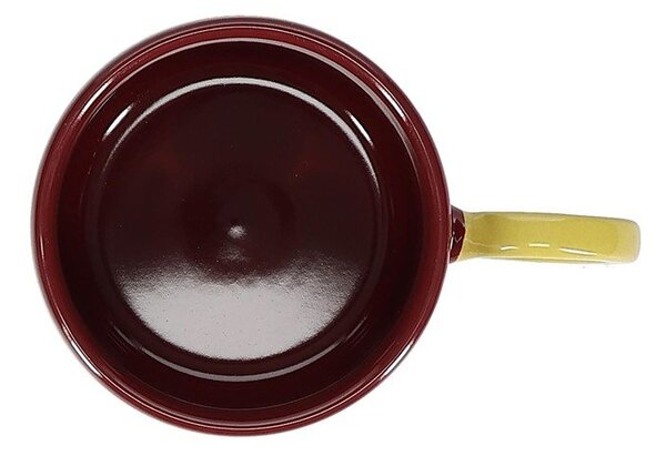Bordowy kamionkowy kubek 280 ml Lou – ONA