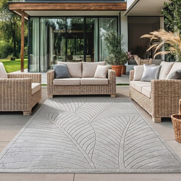 Dywan odpowiedni na zewnątrz w kolorze srebra 120x170 cm Nova 1203 – Ayyildiz Carpets